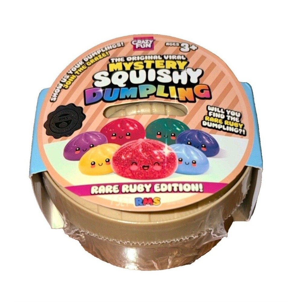 Authentic RMS DUMPLING VIRAL Mystery Dumpling Rare Ruby Edition Squishy TOY NEW